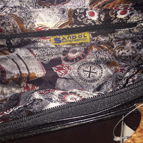 Sandol alligator purse. NWT - Picture 2 of 4